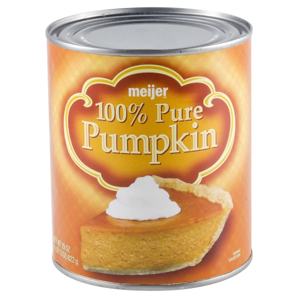 Meijer 100 Pure Pumpkin 29 oz