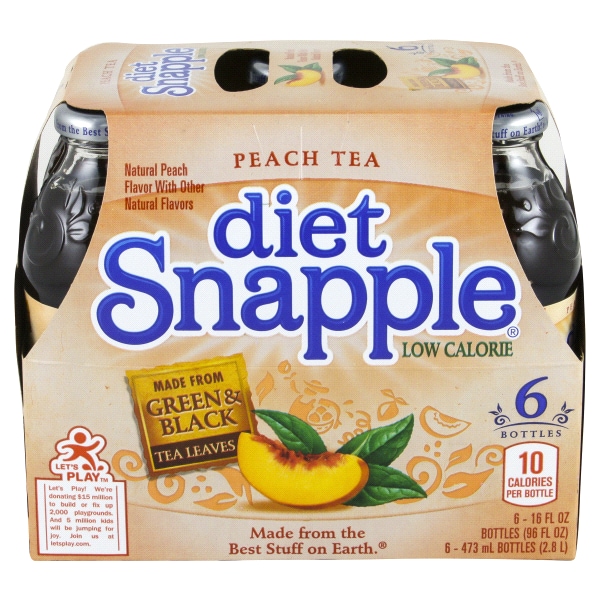 Diet Snapple Peach Tea 64 Chevy