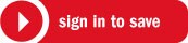 Sign in and save button