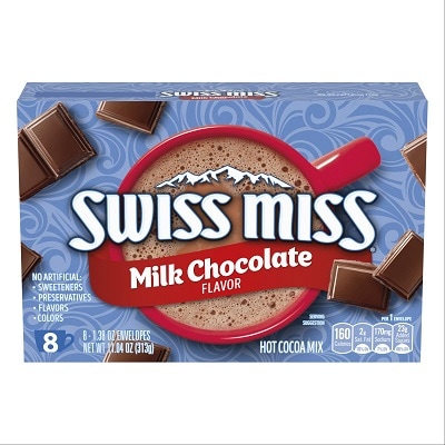  Swiss Miss Milk Chocolate Flavor Hot Cocoa Mix Canister, 76.55  oz. : Books