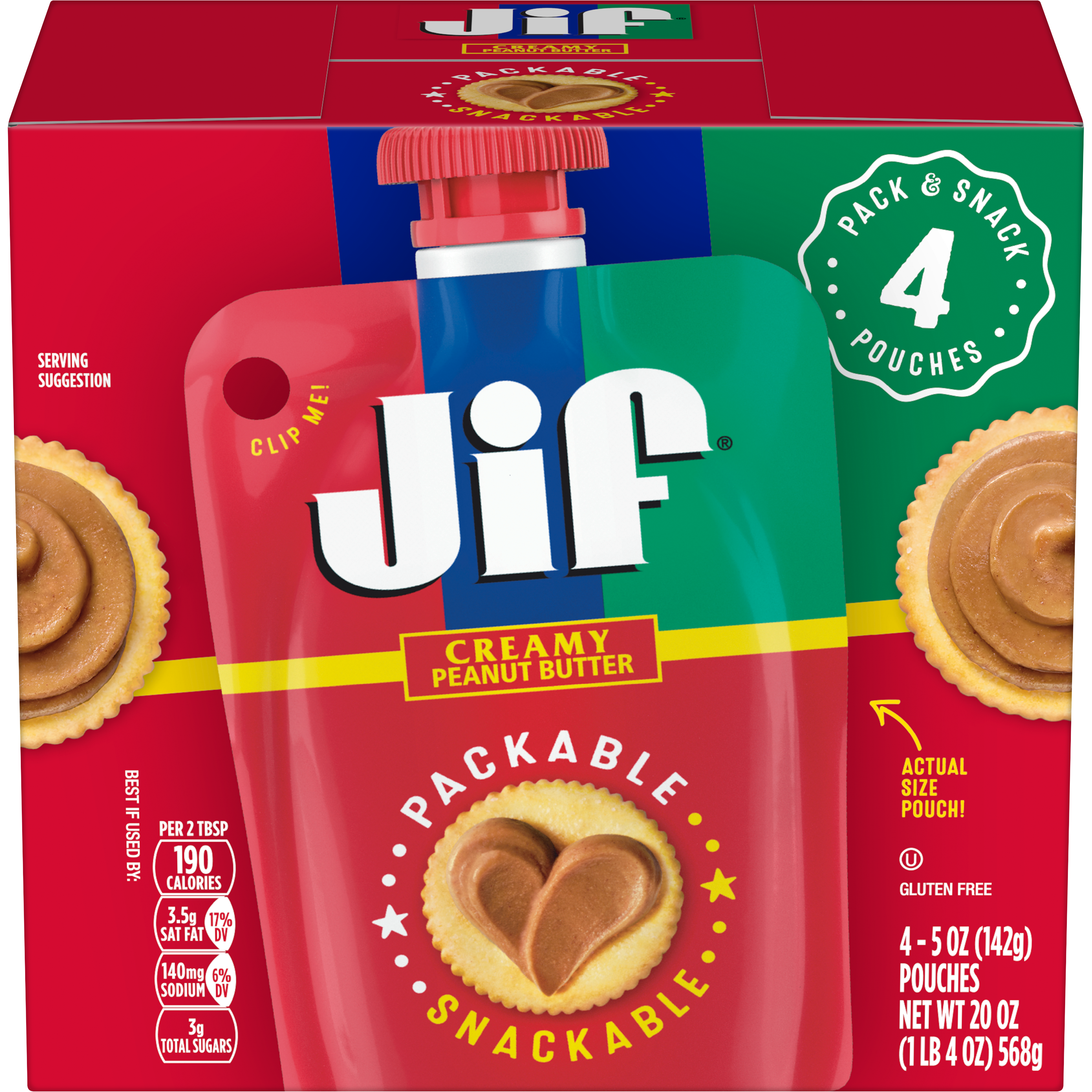 Jif Peanut Butter Limited Edition 'Stainless Steel 4 Piece