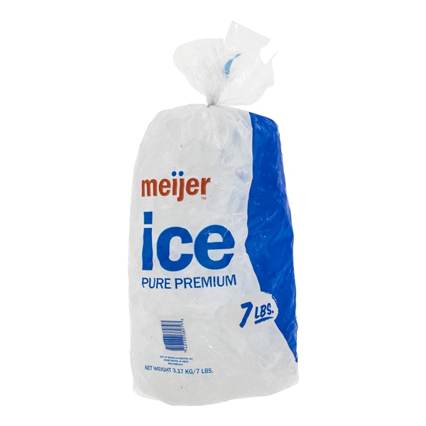 Meijer Bagged Ice 7 Lbs Meijer Bagged Ice 7 Lbs