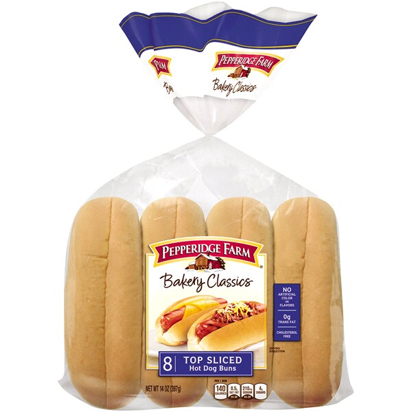 Pepperidge Farm Top Sliced Dog Buns Oz Pepperidge Farm Top Sliced Dog Buns Oz