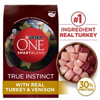 purina one smartblend true instinct natural with real salmon & tuna adult dry dog food