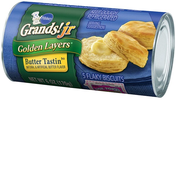 001800000108 UPC Pillsbury Grands! JR Golden Layers Butter Tastin ...