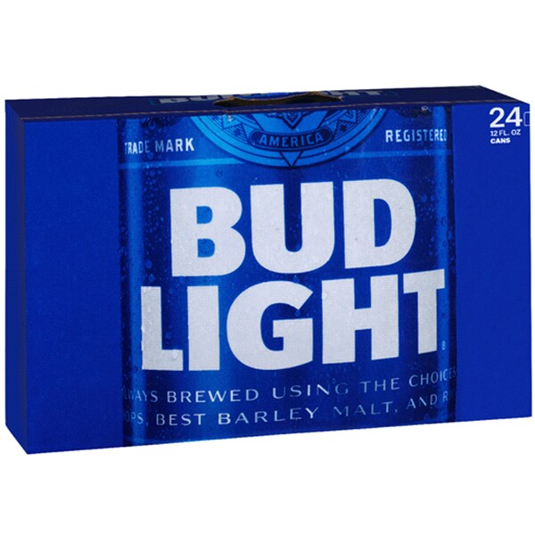 bud light beer 12 oz 24 pk meijer com