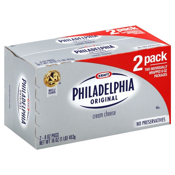 Image result for philadelphia cream cheese two