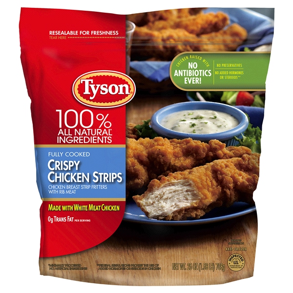 Tyson Crispy Chicken Strips 25 Oz | Meijer.com