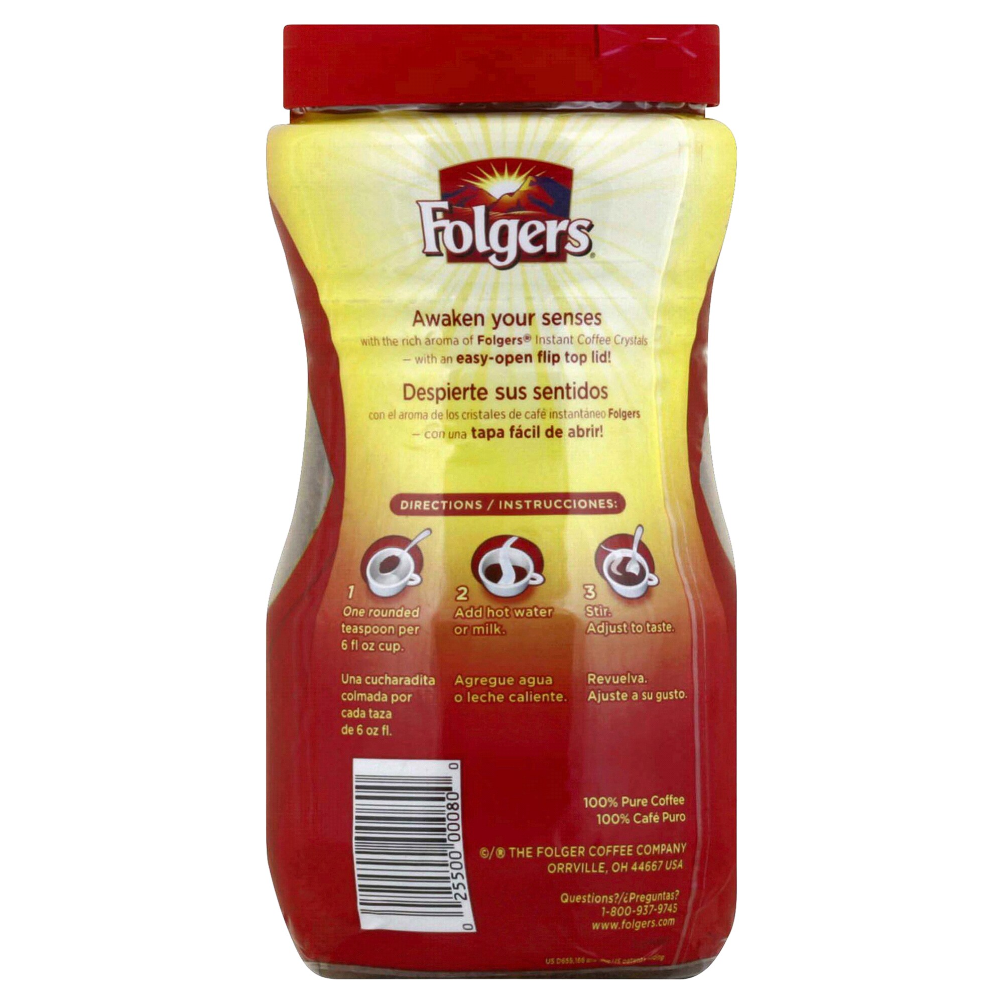 Folgers Instant Coffee Folgers Instant Coffee