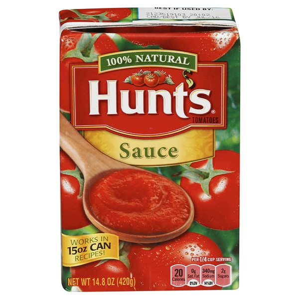 hunts tomato paste can sizes