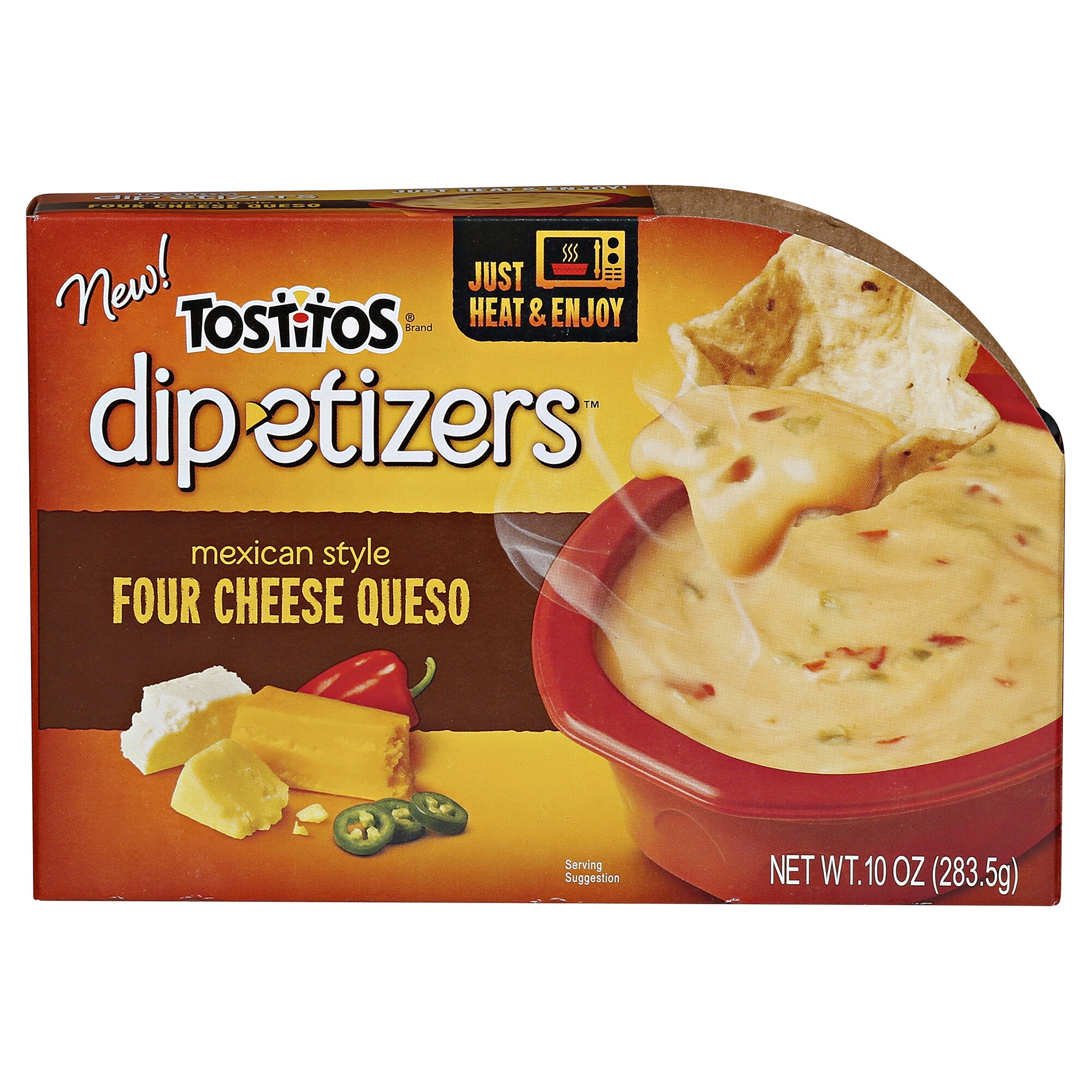 Tosos Dip Etizers Mexican Style Four Cheese Queso 10 Oz Meijer
