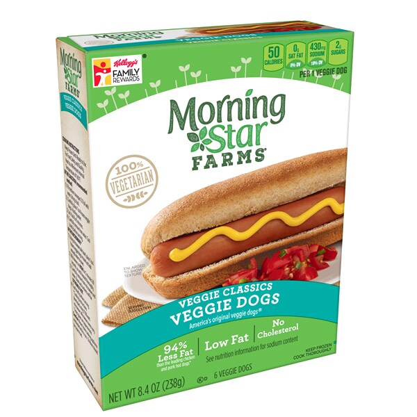 Morningstar Farms Veggie Hot Dog Frozen 8 4 Oz Meijer Morningstar Farms Veggie Hot Dog Frozen 8 4 Oz