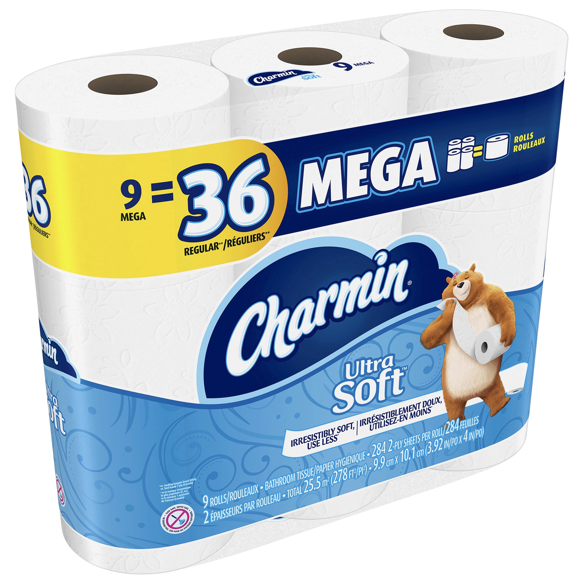Charmin Ultra Soft Toilet Paper 9 Mega Rolls | Meijer.com Charmin Ultra Soft Toilet Paper 9 Mega Rolls | Meijer.com