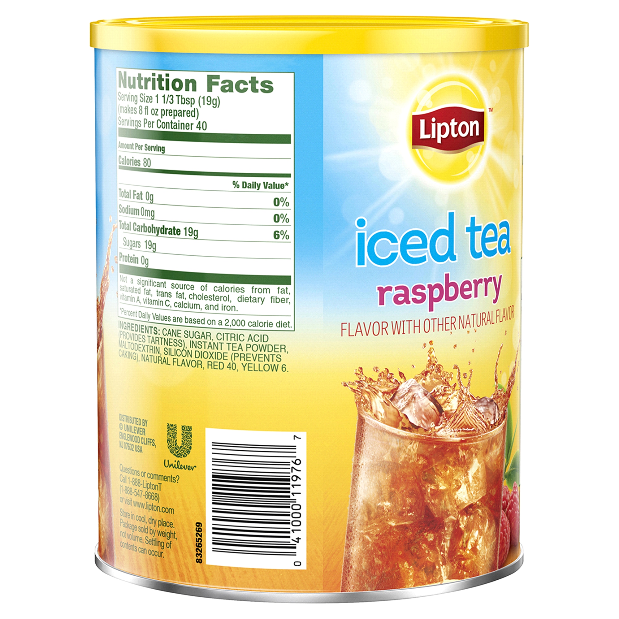 Iced Tea Nutrition Facts Lipton | Besto Blog