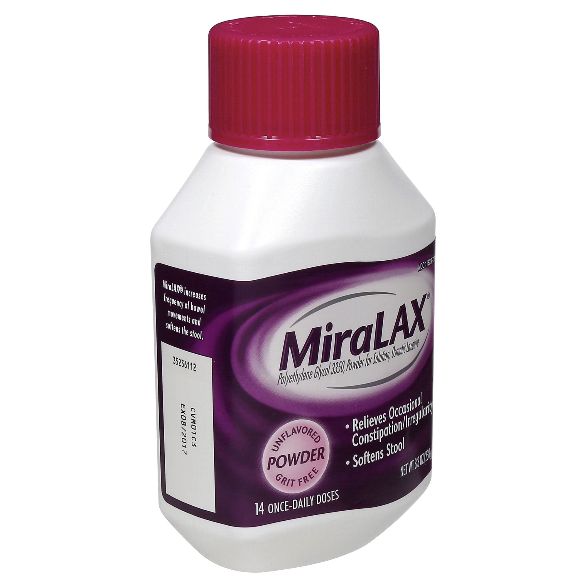 how long does it take for miralax to work