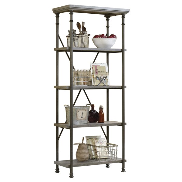 Sauder C Street 5 Shelf Bookcase Meijer Com