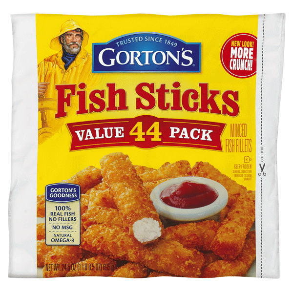 gorton's fish sticks nutrition facts