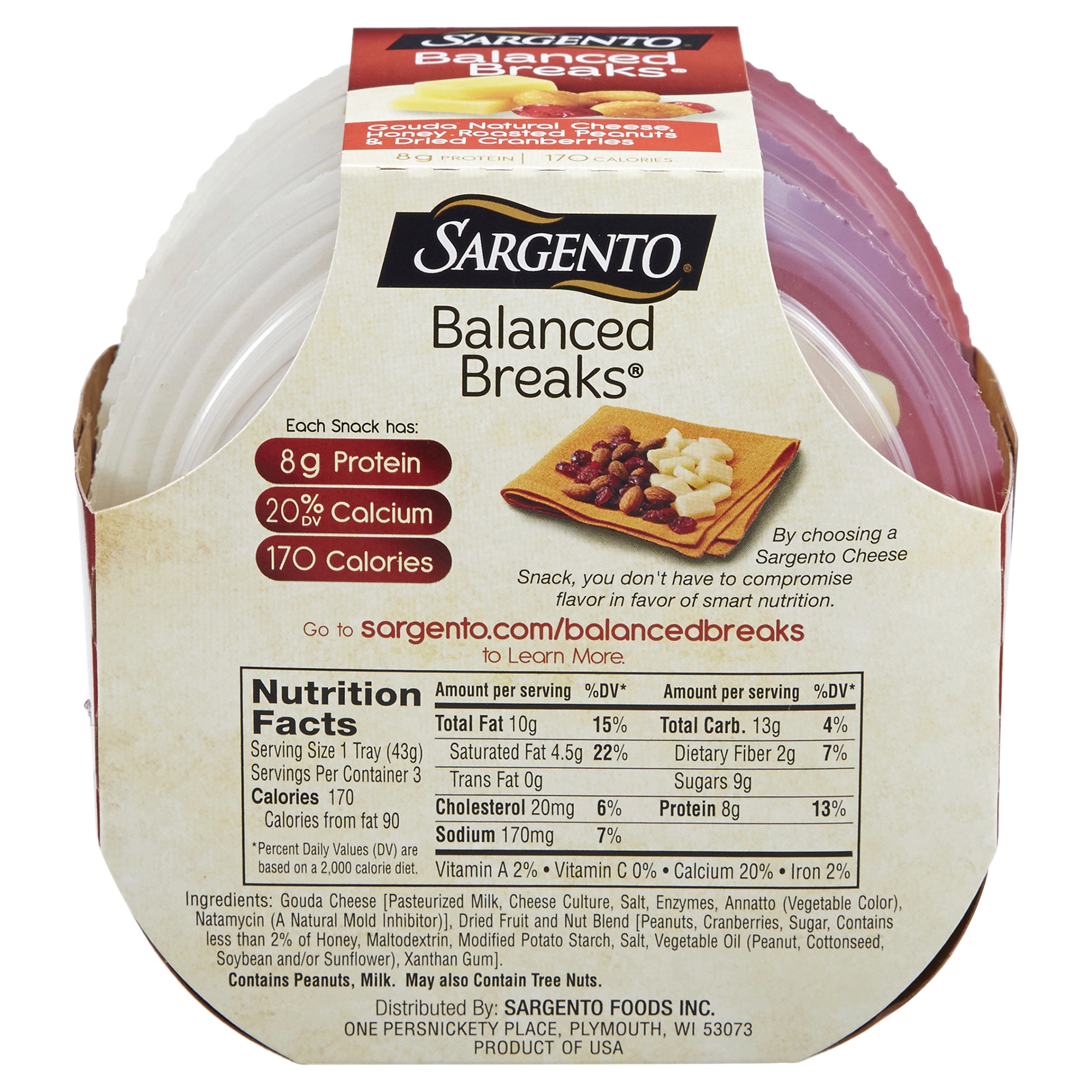 Sargento Muenster Cheese Nutrition Facts Nutrition Ftempo