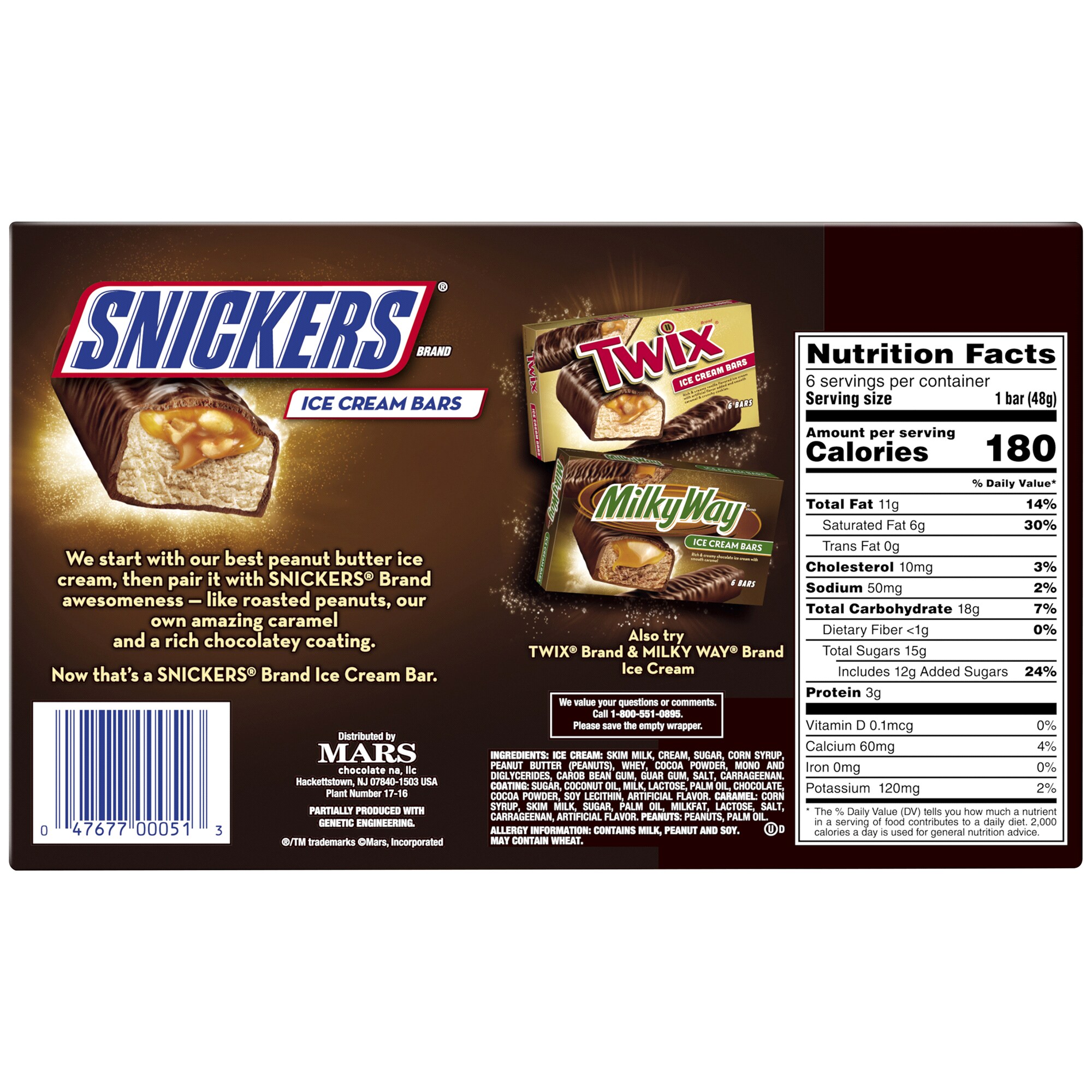 Nutrition Info Snickers Ice Cream Bar Besto Blog