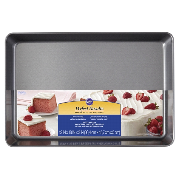 Wilton Perfect Results Premium Non Stick Sheet Cake Pan Inch Wilton Perfect Results Premium Non Stick Sheet Cake Pan Inch