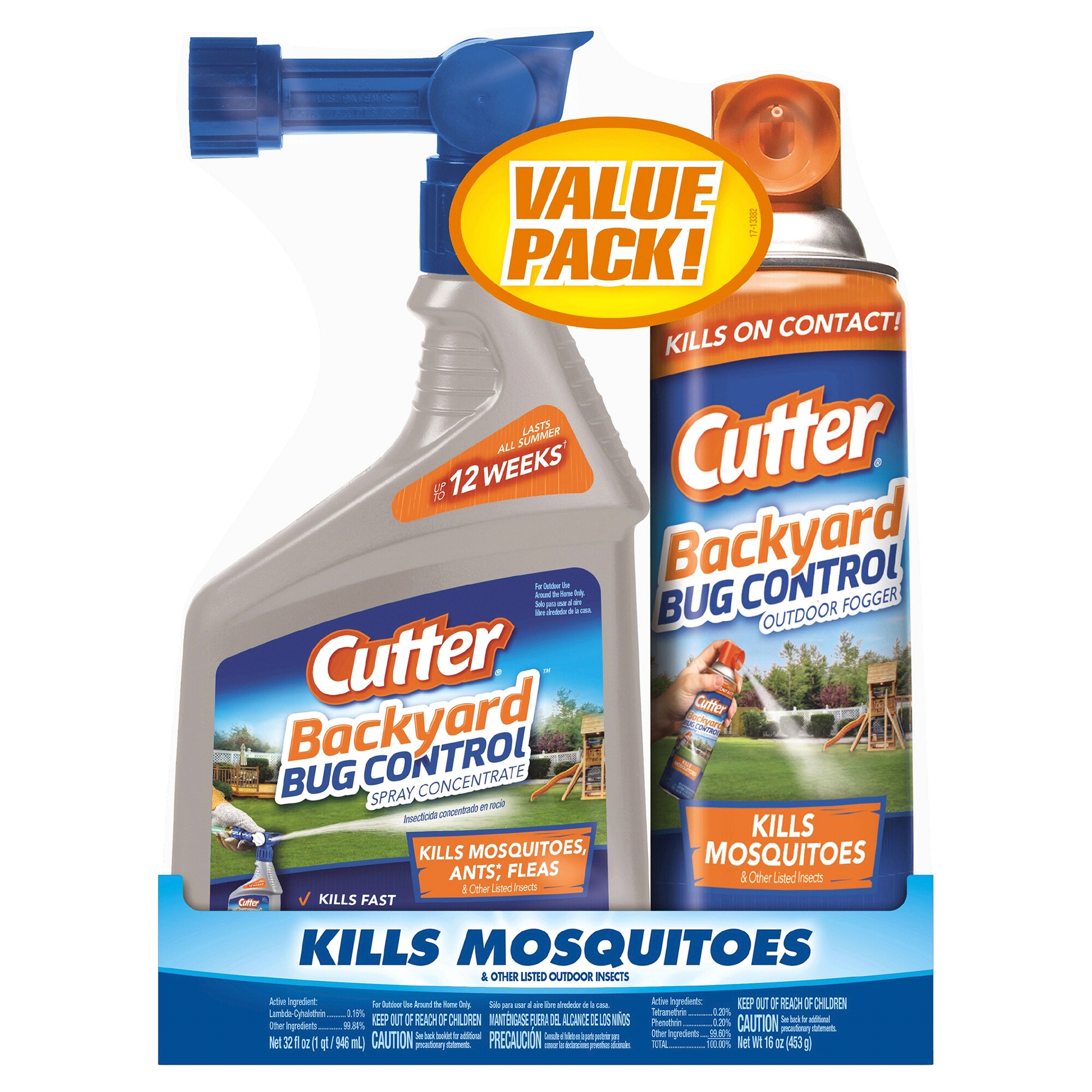 Cutter backyard bug control ingredients