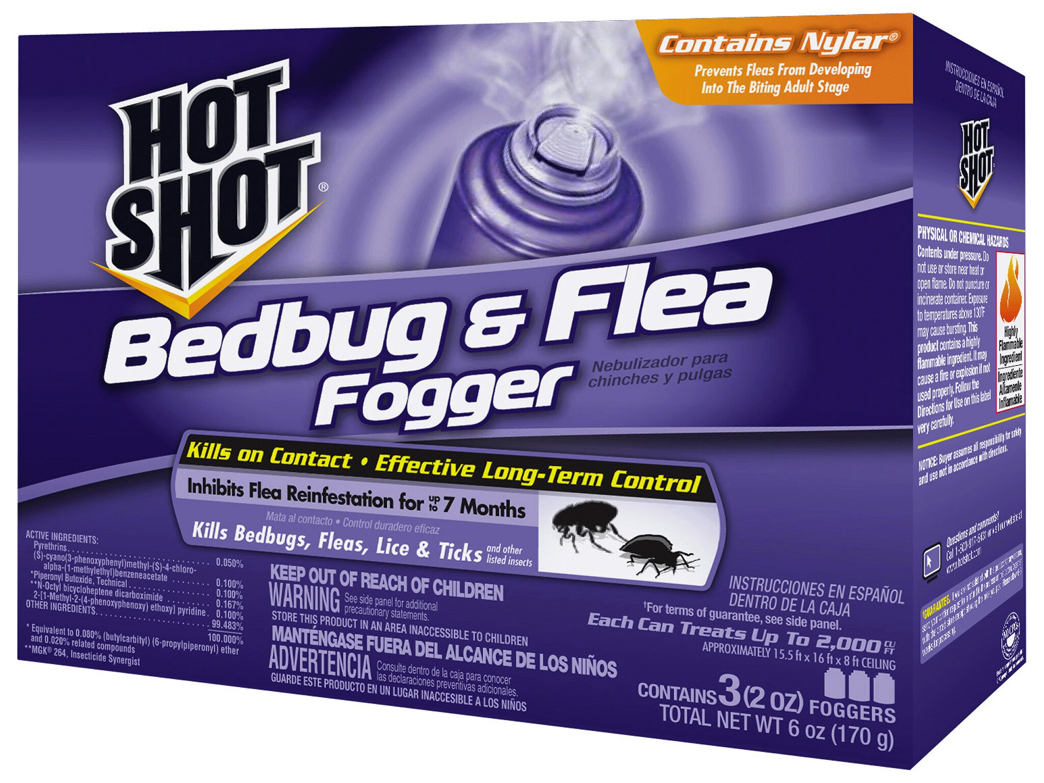 spectracide hot shot bedbug & flea fogger 3 pack | meijer spectracide hot shot bedbug & flea fogger 3 pack | meijer