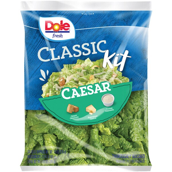 Dole Caesar Salad Kit Bag 9 Oz Meijer Dole Caesar Salad Kit Bag 9 Oz