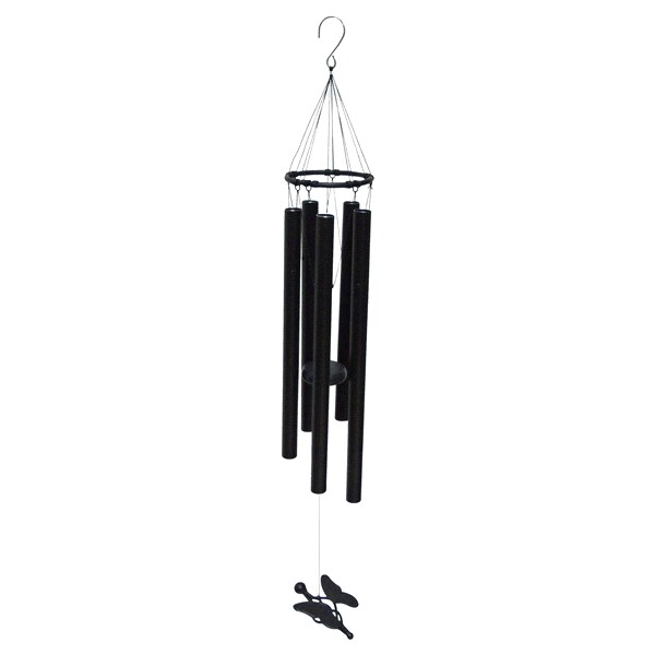 Majestic Baron Wind Chime Matte Black 38 5l Meijer Com Majestic Baron Wind Chime Matte Black 38 5l