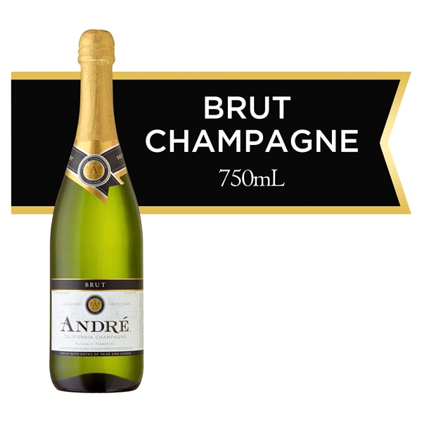 Andre Brut Champagne Sparkling Wine, 750ml