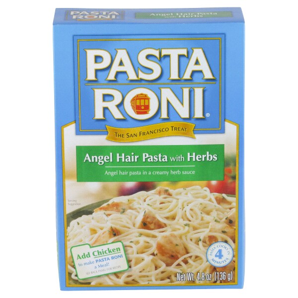 Pasta Roni Angel Hair With Herbs 4 8 Oz Meijer Pasta Roni Angel Hair With Herbs 4 8 Oz