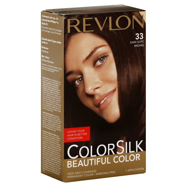 Revlon Color Silk Dark Soft Brown 33 1 Lication Meijer Revlon Color Silk Dark Soft Brown 33 1 Lication