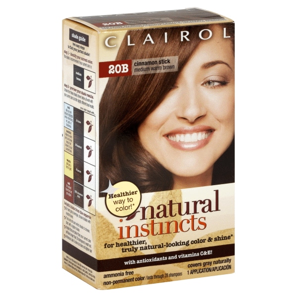 Clairol Natural Instincts Semi Permanent Hair Color 5w 20b Medium Clairol Natural Instincts Semi Permanent Hair Color 5w 20b Medium Warm Brown 1 Kit