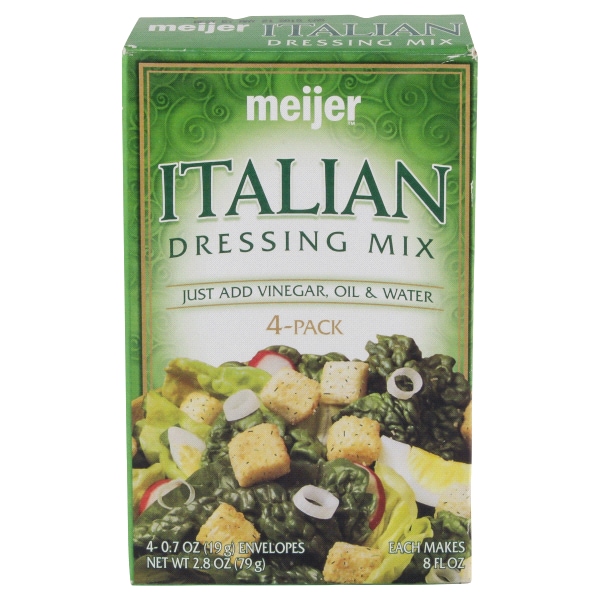 italian seasoning packet nutrition