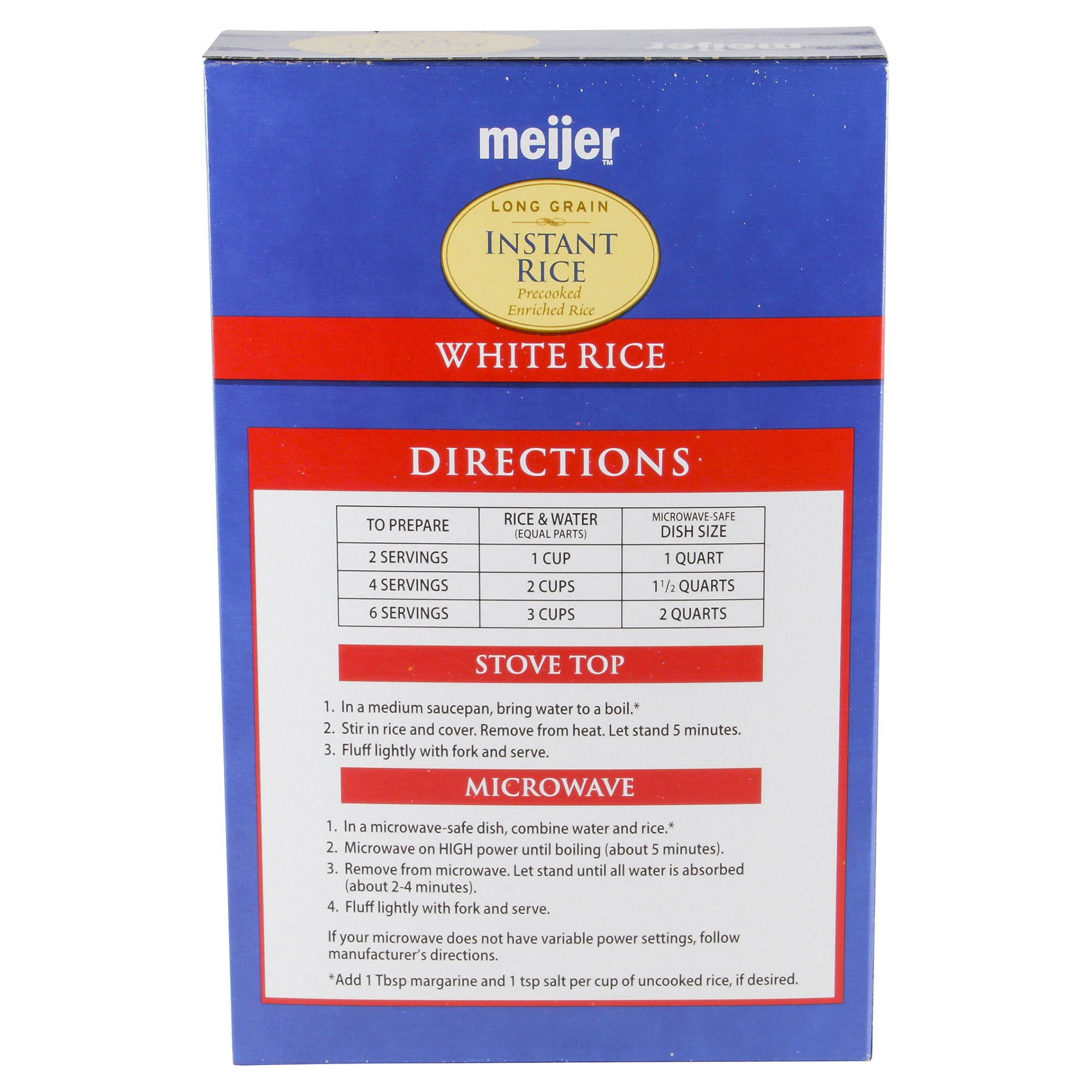 minute rice microwave instructions