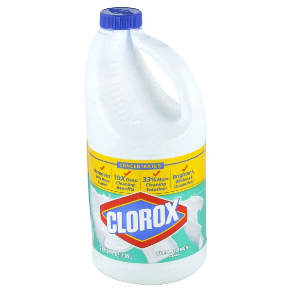 Clorox Scented Bleach Concentrated Clean Linen 64 Fluid Oz Clorox Scented Bleach Concentrated Clean Linen 64 Fluid Oz