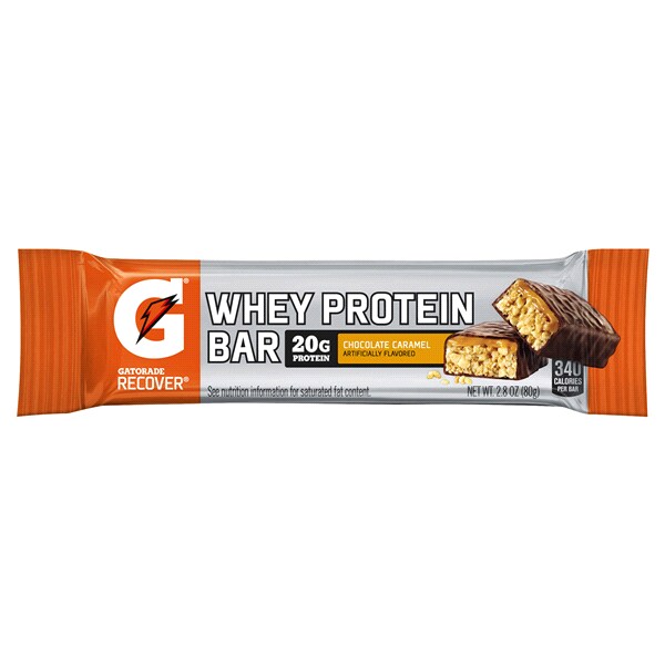Gatorade Recover Whey Protein Bar Chocolate Caramel 28 Oz Gatorade Recover Whey Protein Bar Chocolate Caramel 28 Oz