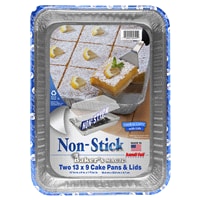 Handi Foil Bakers Magic Non Stick Cake Pan W Lid 2 Handi Foil Bakers Magic Non Stick Cake Pan W Lid 2