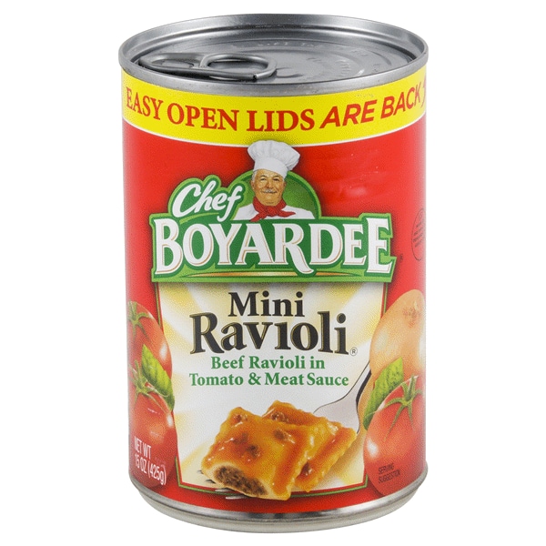 Chef Boyardee Mini Ravioli 15 Oz Meijer Chef Boyardee Mini Ravioli 15 Oz