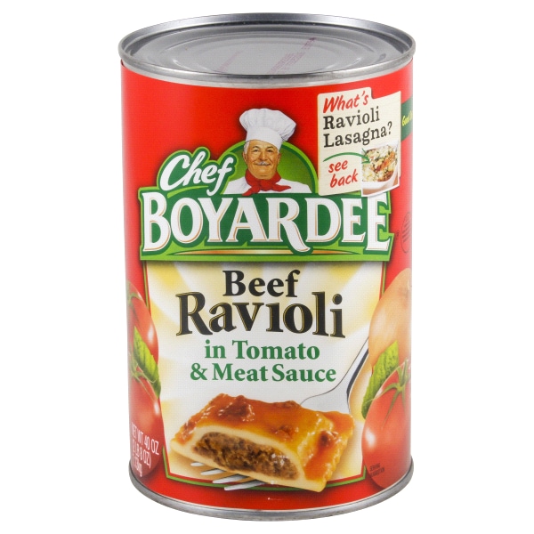 Chef Boyardee Beef Ravioli 40 Oz Meijer Chef Boyardee Beef Ravioli 40 Oz