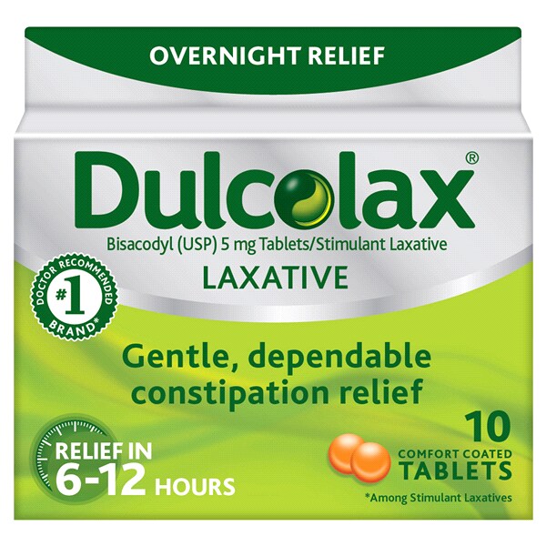 Dulcolax with milk loss