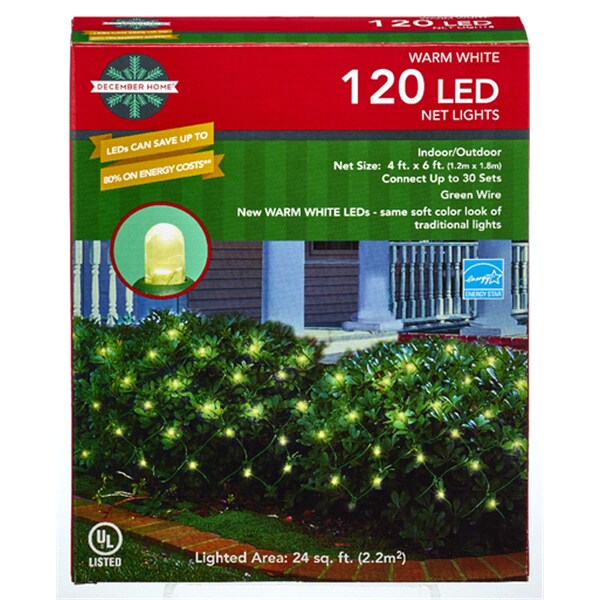 120 Led Warm White Net Lights Meijer Com