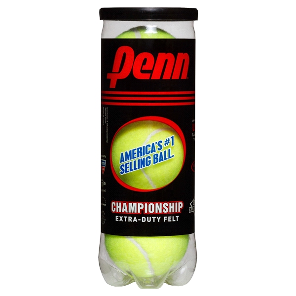 Penn Championship Extra Duty Tennis Balls - 3 Pack