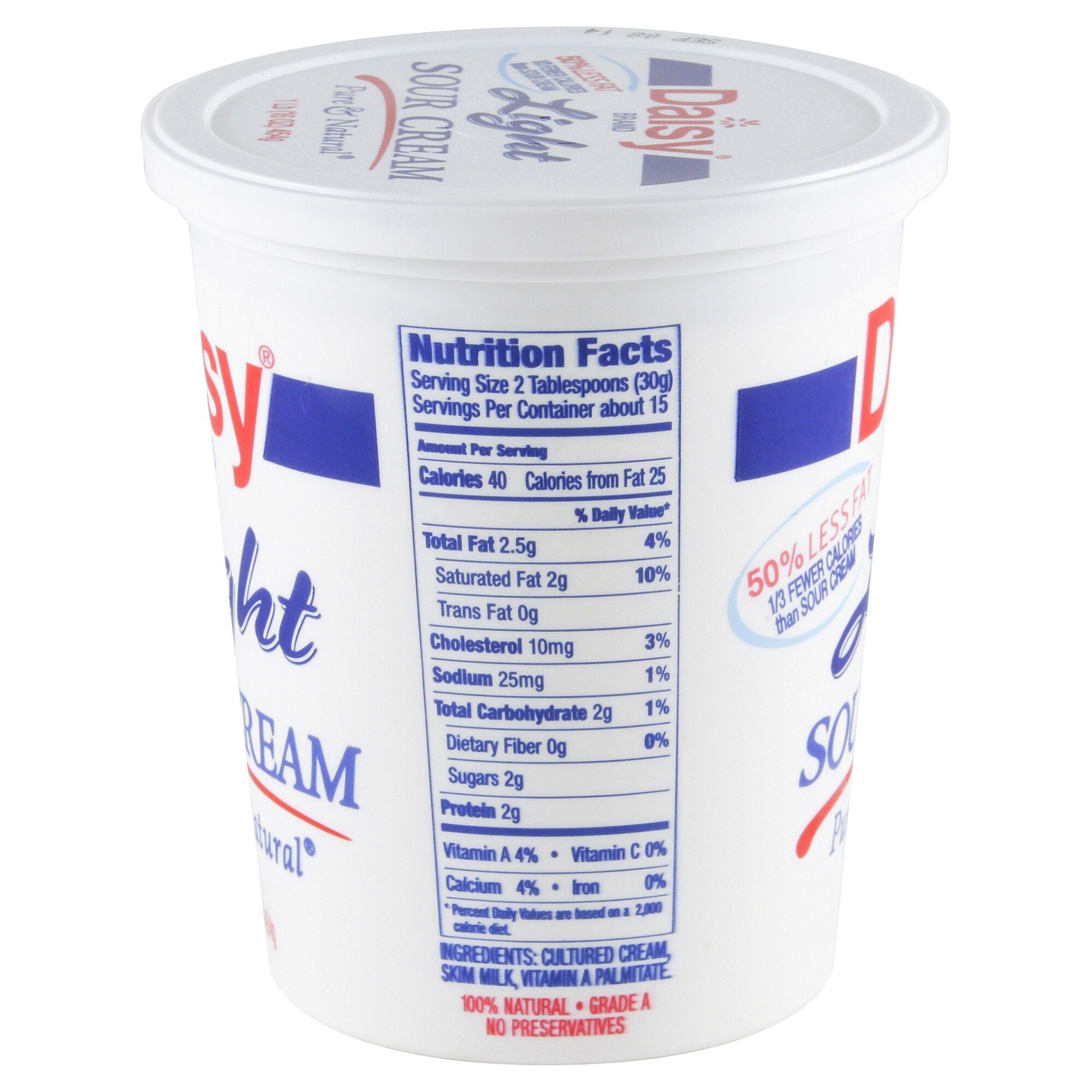 Daisy Sour Cream Nutritional Value Besto Blog