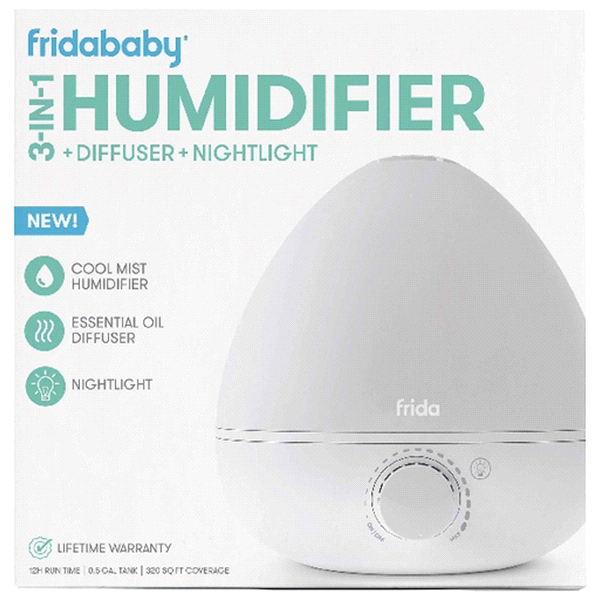 Frida Baby Beathefrida The 3 in 1 Humidifier, Diffuser and N
