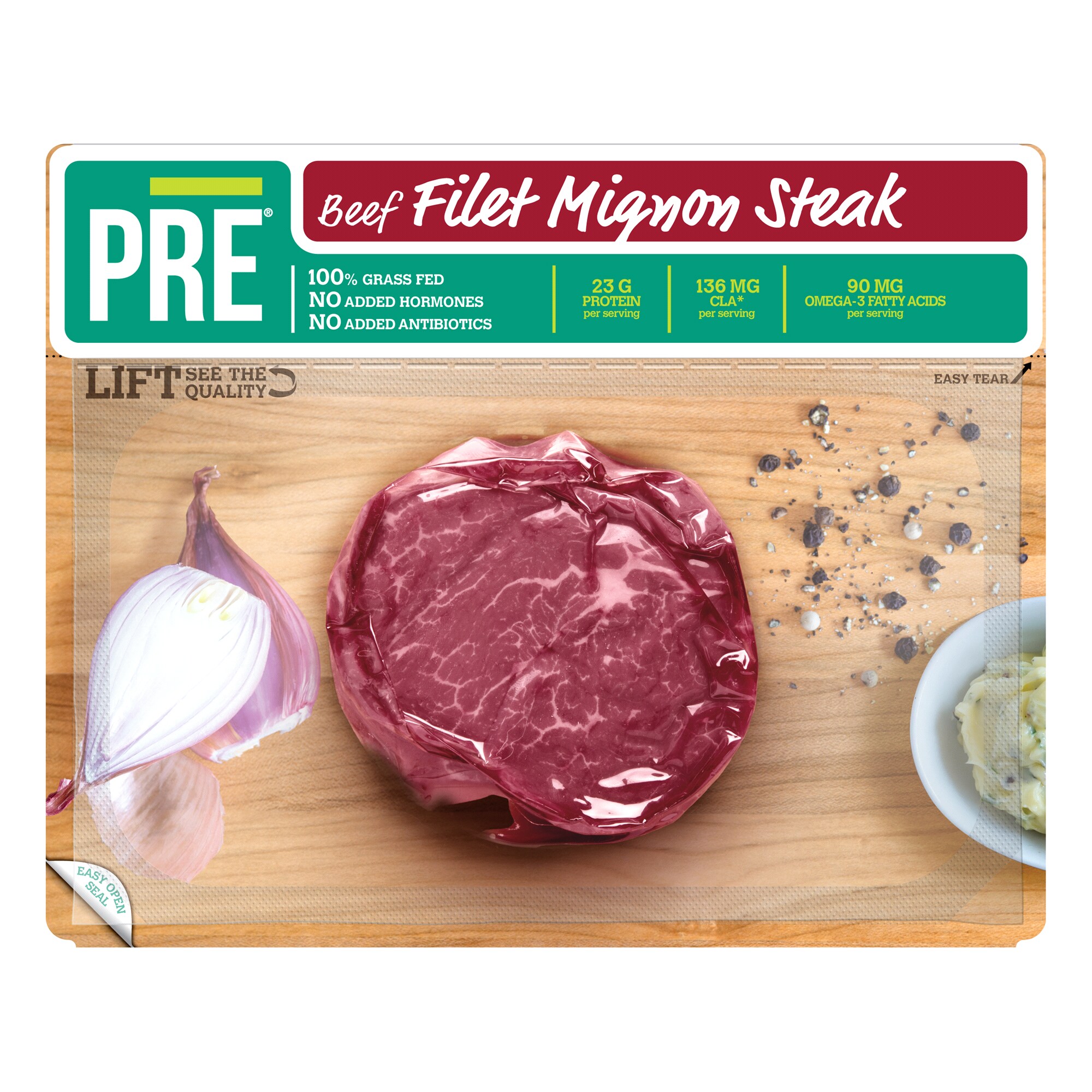 Pre Filet Mignon 100 Grass Fed And Finished 5oz Meijer inside Nutrition Facts 4 Oz Filet Mignon