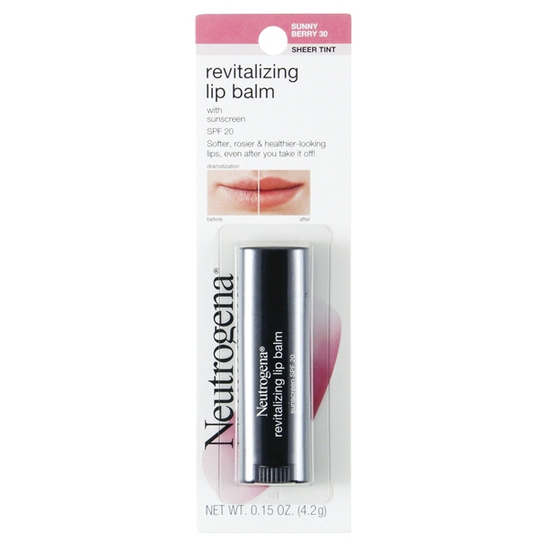 Neutrogena Revitalizing Lip Balm SPF 20 30 - Sunny Berry