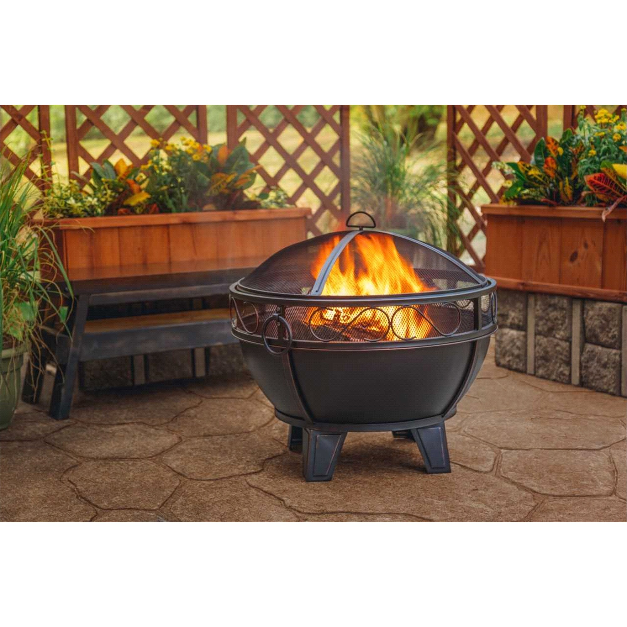 Pleasant Hearth Bellora Fire Pit Meijer Com