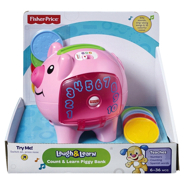 fisher price laugh and learn smart stages piggy bank