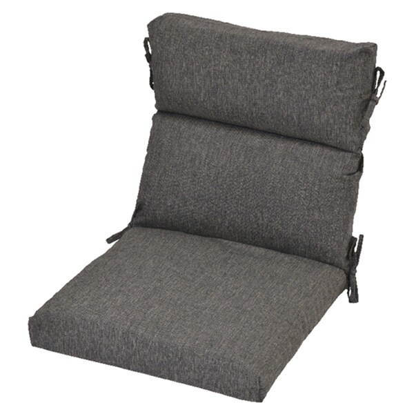 Dining Chair Cush Tobago Charcoal Meijer Com