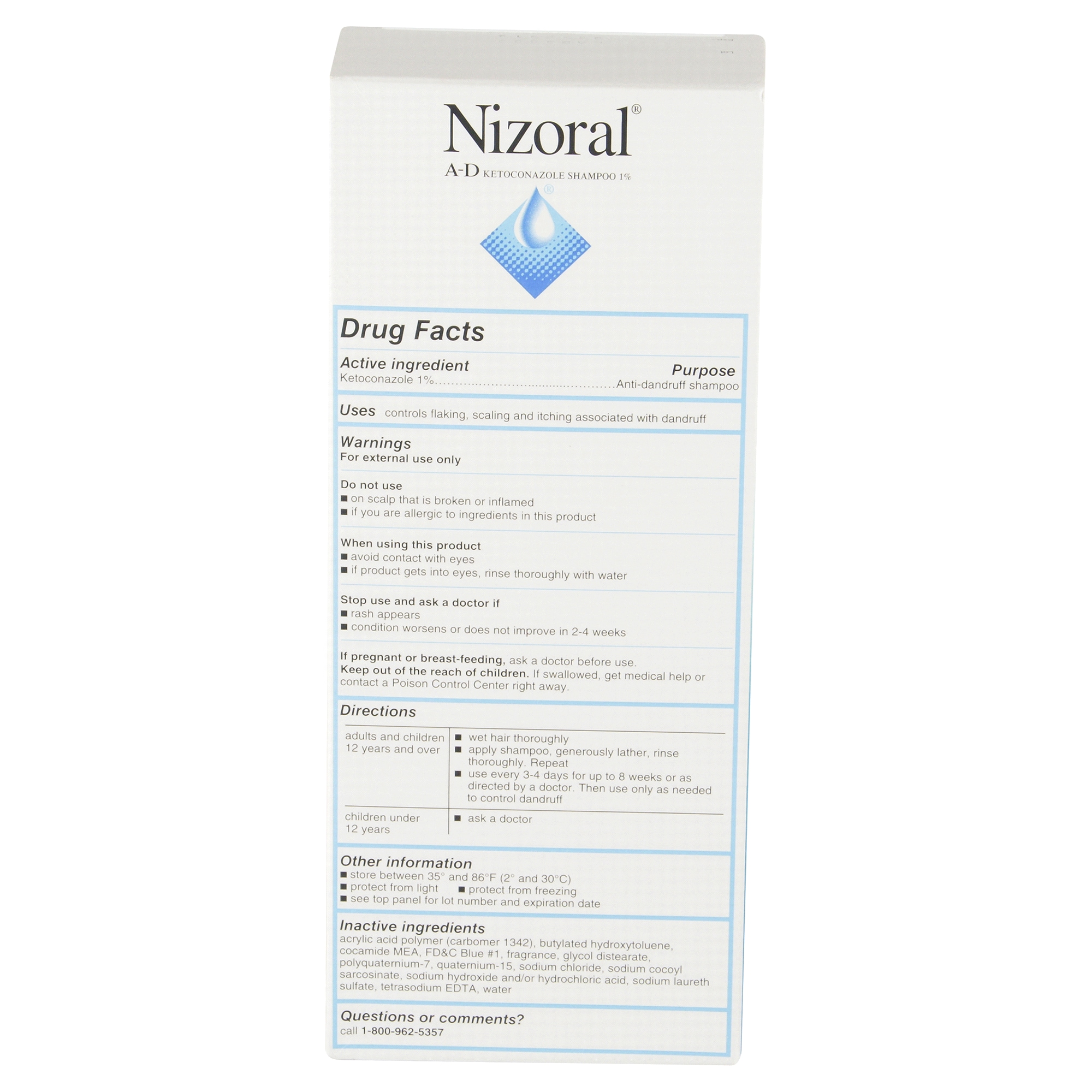 Nizoral shampoo for child 7 fl oz